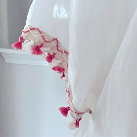 Lulla by Bindya Swim Cover Up White One Size NWT - Picture 6 of 7